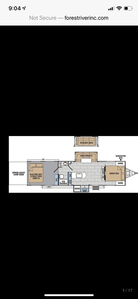 2017 Forest River XLR Hyperlite 30HDS Towable trailer in Temple