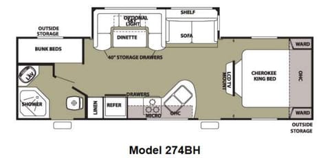 Travel Trailer with room for the whole family! 101 Lakes Area Remorque tractable in Hamilton