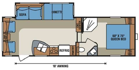 2011 KZ Durango D275RL Towable trailer in Elkhart