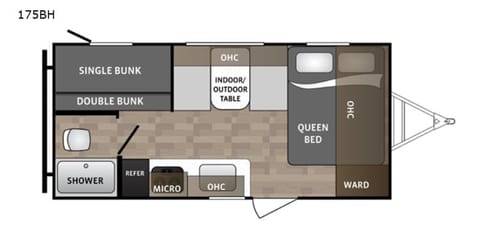 The Cozy Cub Towable trailer in Pearland