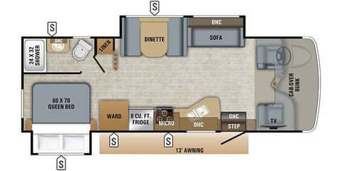 2019 JAYCO REDHAWK 26XD CLASS C RV Drivable vehicle in Summerville