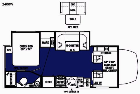 2018 Forest River RV Sunseeker MBS 2400W Drivable vehicle in Issaquah