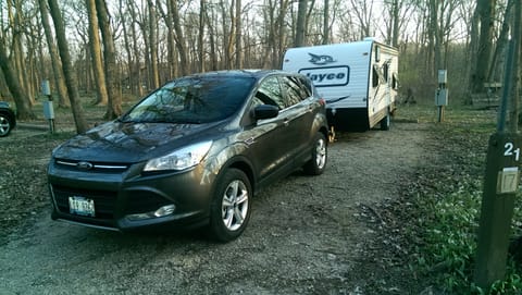 2016 Jay Flight SLX 174BH RV Rental near Joliet Towable trailer in Joliet