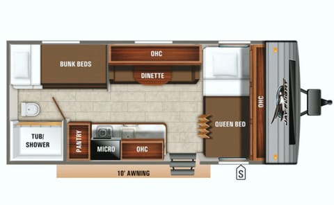 2021 Jayco Jay Flight SLX 174BH Towable trailer in Ocoee