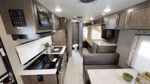The Cook's Family and Kid Approved RV Rental Towable trailer in Vineland