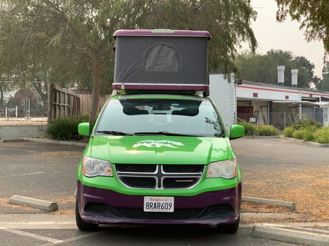 2013 Dodge Caravan Camper Van Mini RV W/Roof Tent Drivable vehicle in El Cerrito