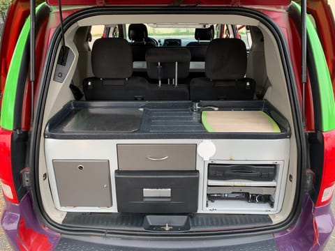 2013 Dodge Caravan Camper Van Mini RV W/Roof Tent Drivable vehicle in El Cerrito