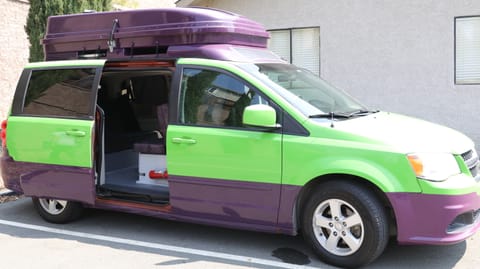 2012 Dodge Dodge Grand Caravan Camper Van Mini RV W/Auto Roof Tent Drivable vehicle in El Cerrito