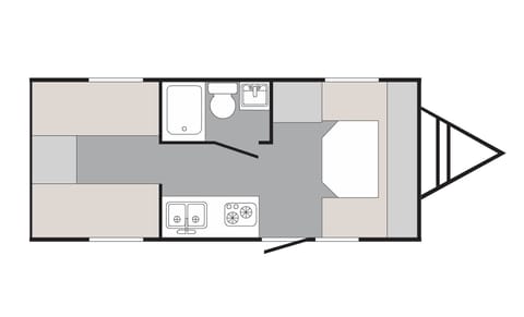 Jane & Jerry‘s trailer Rimorchio trainabile in Eastvale