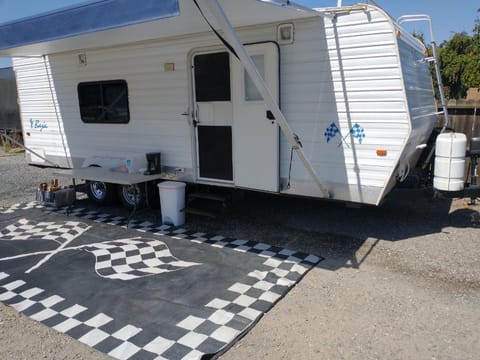 Click the heart to favorite! Keep calm and camp! Towable trailer in San Marcos