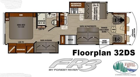 Class A - 2021 Forest River RV FR3 32DS Drivable vehicle in Rockwall