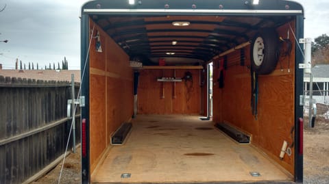 Interstate Enclosed Trailer- Best deal for toys! Towable trailer in San Marcos