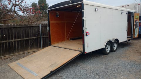 Interstate Enclosed Trailer- Best deal for toys! Towable trailer in San Marcos