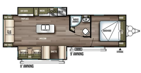 2018 Forest River Salem 27REI Towable trailer in Kettering