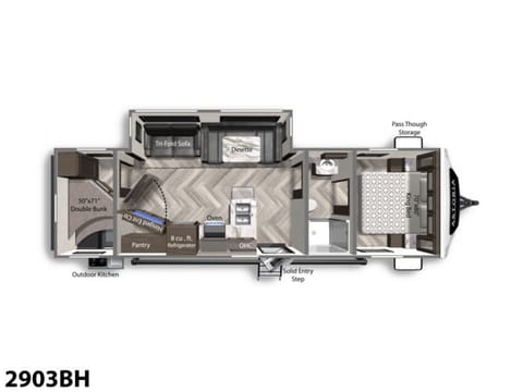 Absolutely New!!  2021 Dutchmen RV Astoria 2903BH Towable trailer in Rancho Cucamonga