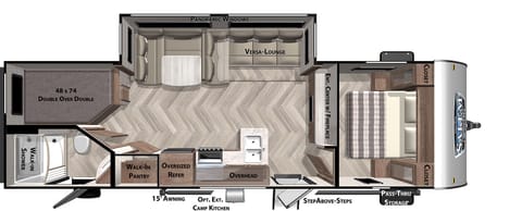 2021 Forest River RV Salem Cruise Lite 263BHXL Towable trailer in Queen Creek