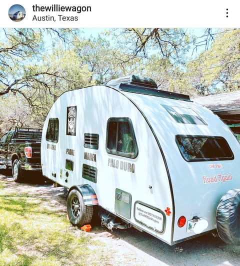 The Willie Wagon Towable trailer in Lake Austin