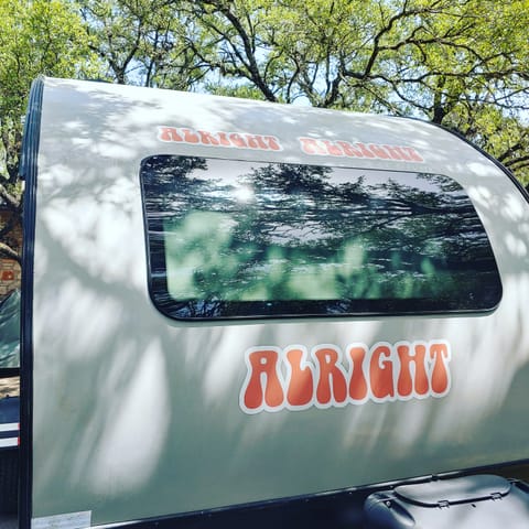 The Willie Wagon Towable trailer in Lake Austin