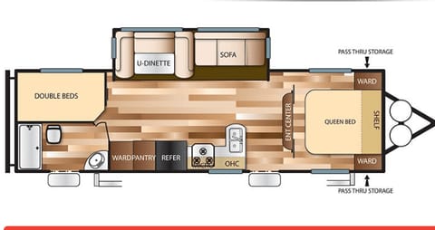 2018 Forest River RV Salem Cruise Lite 263BHXL Towable trailer in Frisco