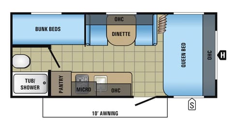 "Magic Bullet" 2020 Jayco Jay Flight SLX 174BH Towable trailer in Wheaton-Glenmont