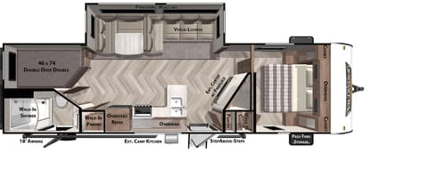 "Dotty" the Wildwood Towable trailer in Denton