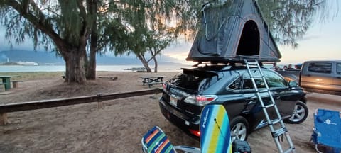 Lexus RX 350 AWD RoofNest Falcon pop top camper Towable trailer in Kahului