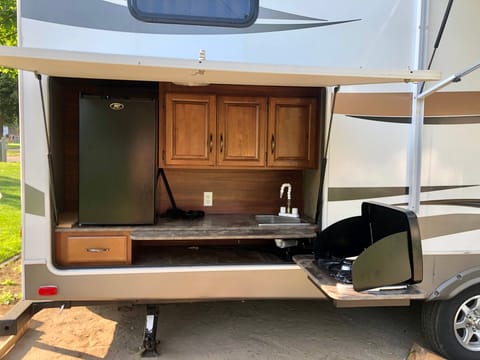 Happy Camper’s Haven Towable trailer in Kent