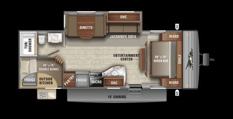 2021 Jayco Jay Flight SLX 8 267BHS Towable trailer in Baxter