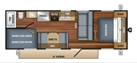 K & B's Jayco Getaway Towable trailer in Gillette