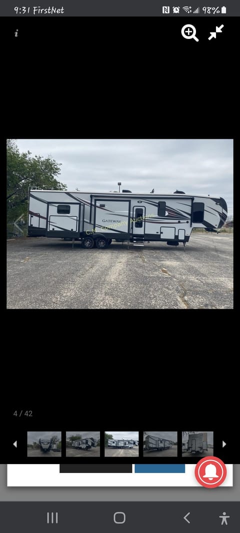 2017 Heartland Gateway 3800 RLB Towable trailer in New Braunfels