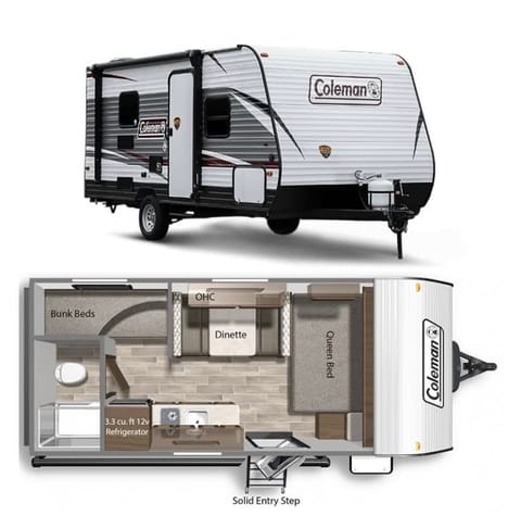 Hector & Marielous 2021 Coleman Camper Towable trailer in Watsonville