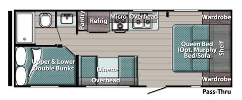 2021 Gulf Stream RV Kingsport 248 BH Towable trailer in Pembroke Pines