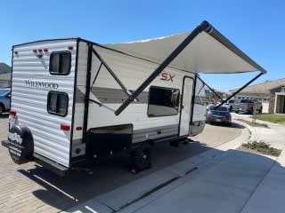 The Jeffries Holiday Home Towable trailer in Visalia