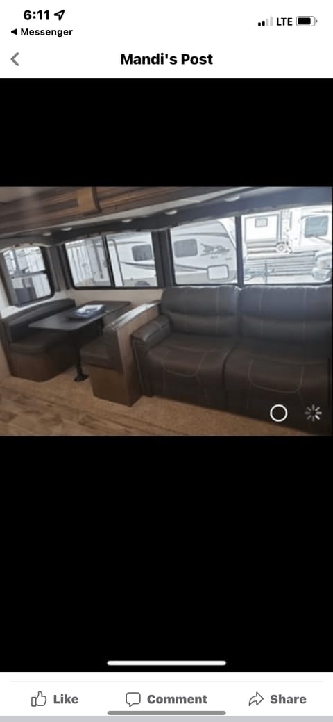 2019 Keystone RV Cougar Half-Ton Series 32RDB Towable trailer in La Porte