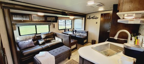 Meet Sunny! master bedroom & bunk room for kids Towable trailer in Arrowhead Farms