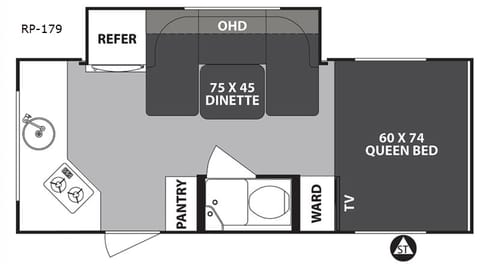 Compass "Rose" Rpod Will Go Your Direction Towable trailer in Petoskey