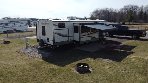 2022 Forest River RV Wildwood Heritage Glen 310BHI Towable trailer in Troy