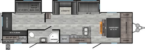 Family Friendly Travel trailer Towable trailer in Lakeland