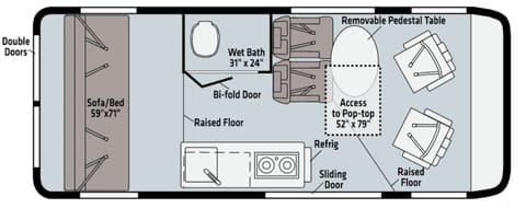 2022 Winnebago Solis - Family Friendly - Off Grid Campervan in Clintonville