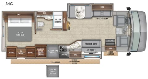 36Ft Class A Motorhome 2020 Drivable vehicle in Largo