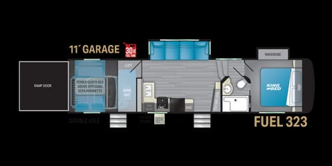 2022 Heartland Fuel 323 (Betty) Towable trailer in Salisbury