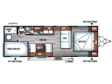 Adventure Awaits - "Rosemary" Spacious Bunk House! Towable trailer in Auburn