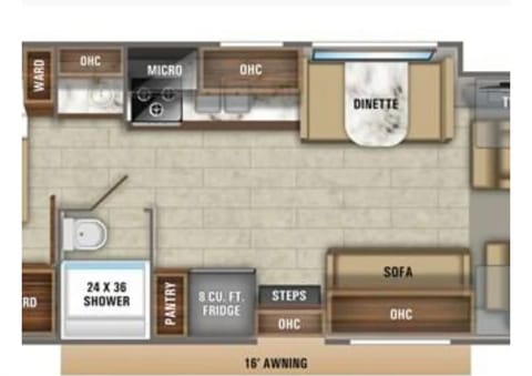 2021 Jayco Greyhawk 30X Drivable vehicle in Broussard