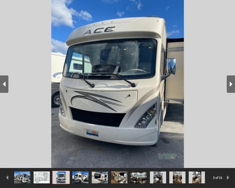 2018 THOR 32.1 ACE 2 FULL BATHS, KING,PET FRIENDLY Drivable vehicle in Brockton