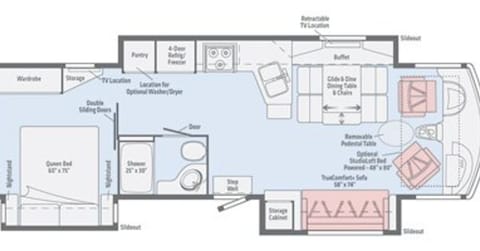 2019 Winnebago Adventurer 33C Drivable vehicle in Tumwater