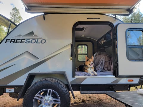 "The Huebsters" a 2022 Braxton Creek Free Solo OG Towable trailer in Gilbert