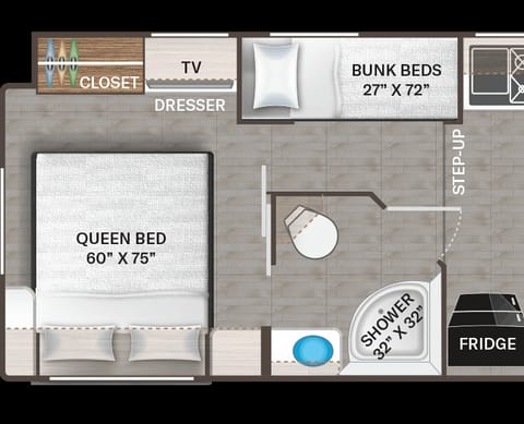 2022 Four Winds - Bunkhouse & Outdoor TV Drivable vehicle in Ocala