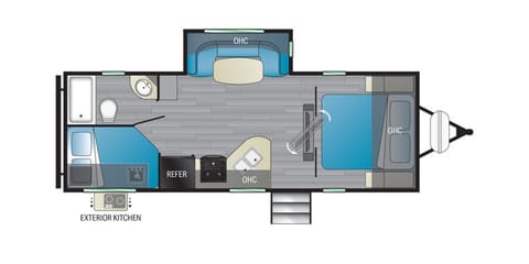 2022 Heartland North Trail 24BHS Towable trailer in Carson City