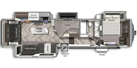 2021 Dutchmen RV Astoria 3553MBP Towable trailer in Georgetown