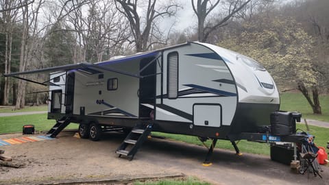 2022 Forest River RV Cherokee Alpha Wolf 30DBH-L Towable trailer in Franklin